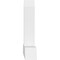 Ekena Millwork Portland Architectural Grade PVC Gable Bracket, 48"W x 32"H x 6"D x 6"F, 16/12 Pitch GBP048X32X0606POR00 - alternate 2